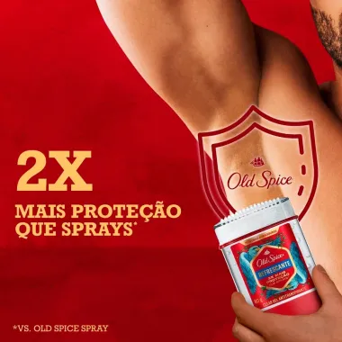 Desodorante Old Spice Refrescante Clear Gel Stick Antitranspirante 80g