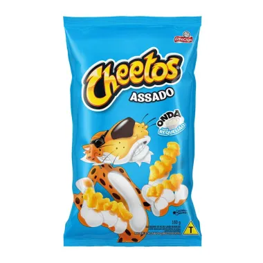 Chips Cheetos Onda Requeijão 160g