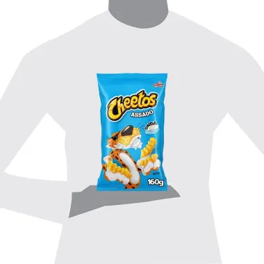 Chips Cheetos Onda Requeijão 160g