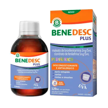 Benedesc Plus Xarope Pediátrico de 120ml