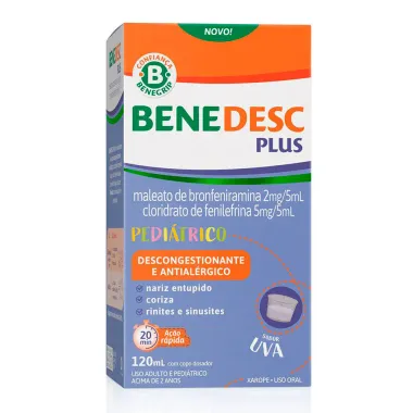 Benedesc Plus Xarope Pediátrico de 120ml