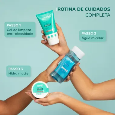 Gel de Limpeza Facial Monange Antioleosidade para Limpeza Suave e Profunda Efeito Matte 120g