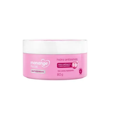 Gel Creme Hidratante Monange Antissinais Facial 80g