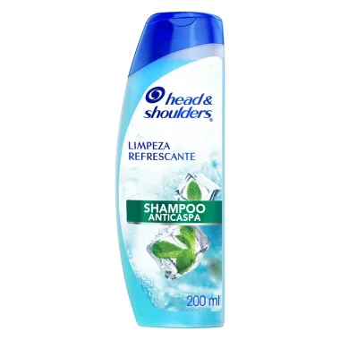 Shampoo Anticaspa Head & Shoulders Limpeza Refrescante 200ml