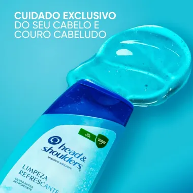 Shampoo Anticaspa Head & Shoulders Limpeza Refrescante 200ml