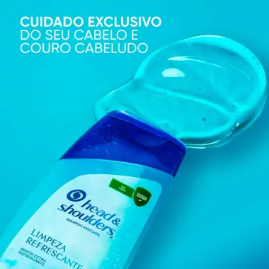 Shampoo Anticaspa Head & Shoulders Limpeza Refrescante 400ml