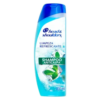Shampoo Anticaspa Head & Shoulders Limpeza Refrescante 400ml