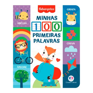 Livro Minhas 100 Primeiras Palavras Fisher Price_1