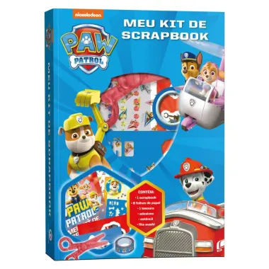 Livro Patrulha Canina Meu Kit de Scrapbook