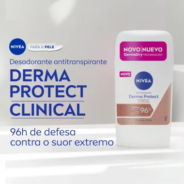 Desodorante Nivea Stick Derma Protect Clinical 58g