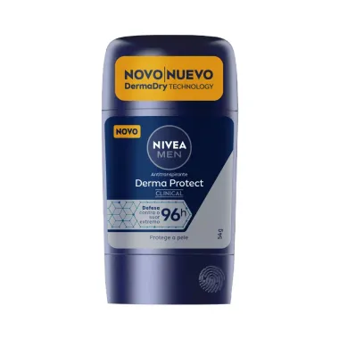 Antitranspirante em Barra Nivea Men Derma Protect Clinical 96h com 54g