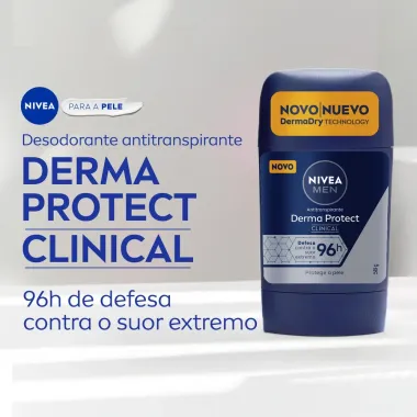 Desodorante Nivea Men Stick Derma Protect Clinical 58g