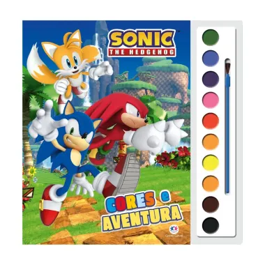 Livro Infantil Sonic The Hedgehog