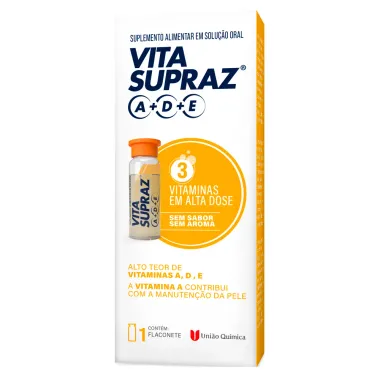 Vita Supraz A, D e E Flaconete Sem Sabor com 3ml