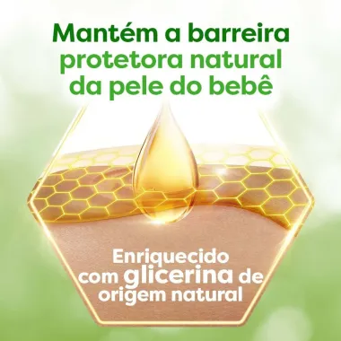 Sabonete L&iacute;quido Protex Baby da Cabe&ccedil;a aos P&eacute;s de Glicerina Refil Super Econ&ocirc;mico 800ml