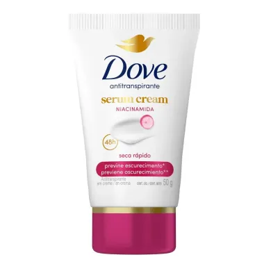 Desodorante Dove Antitranspirante Creme Sérum Previne Escurecimento 50g