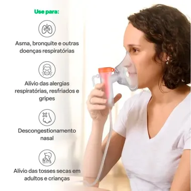 Inalador Compressor Multilaser Neb Easy Sa&uacute;de Bivolt