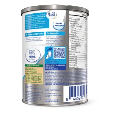Fórmula Infantil Nan Sem Lactose 400g