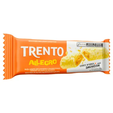 Chocolate Trento Allegro Choco Branco com Amendoim 35g_2