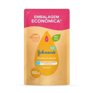 Shampoo Johnsons Baby Refil 180ml