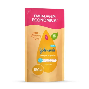 Shampoo Johnsons Baby Refil 180ml