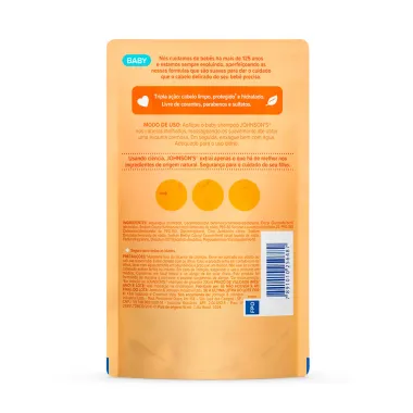 Shampoo Johnsons Baby Refil 180ml