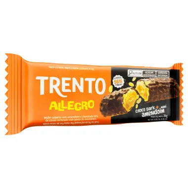 Chocolate Trento Allegro Choco Dark com Amendoim 26g_2