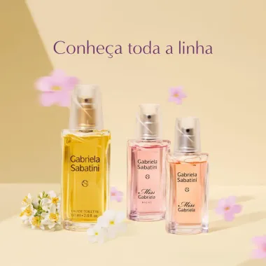 Perfume Gabriela Sabatini EAU de Toilette 60ml
