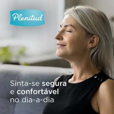 Roupa Íntima Plenitud Classic Intensa Tamanho P/M 24 Unidades Leve Mais Por Menos