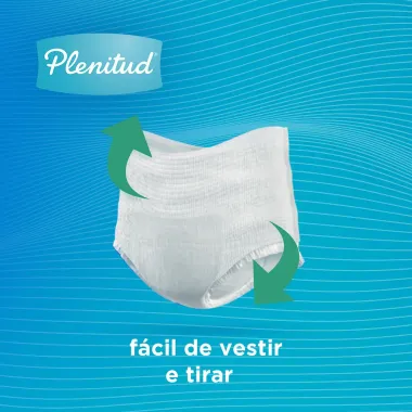 Roupa Íntima Plenitud Classic Intensa Tamanho P/M 24 Unidades Leve Mais Por Menos