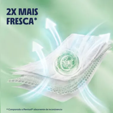 Roupa &Iacute;ntima Plenitud Classic para Incontin&ecirc;ncia Moderada Severa Tamanho G/XG 32 Unidades Leve Mais Por Menos