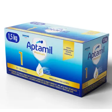 Fórmula Infantil Aptabox Aptamil Premium 1 0-6 meses 1,5 kg