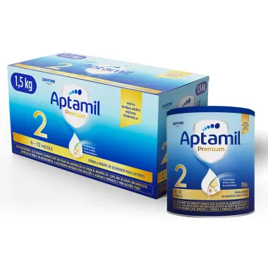 Fórmula Infantil Aptabox Aptamil Premium 2  6-12 meses  1,5 kg