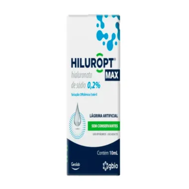 Hiluropt Max 2mg/ml Solução Oftálmica com 10ml _Caixa