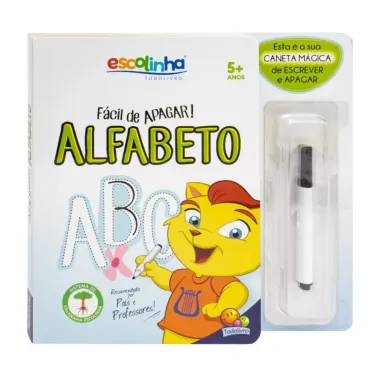 LIV INF ESCOLINHA ALF ABC C/CAN MAG