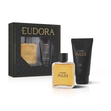 Estojo Eudora Pulse Colônia e Pós Barba