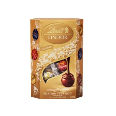 CHOC LINDT LINDOR SORTIDO 200G