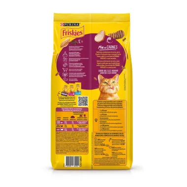 Ra&ccedil;&atilde;o para Gatos Castrados Friskies Purina Adultos Sabor Mix de Carnes 3kg