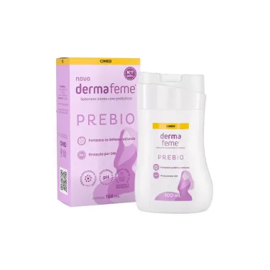 Sabonete Líquido Íntimo Dermafeme Prebio 100ml