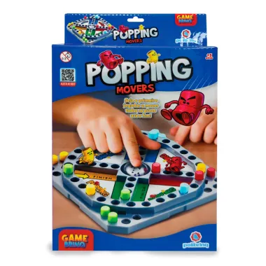 Jogo Popping Movers Game Brinq 5+ Anos Polibrinq