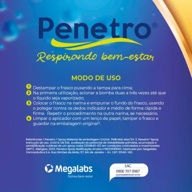 Penetro Spray Ação 4 em 1 com 50ml