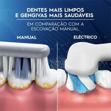 Escova Dental Elétrica Oral-B Pro Series 3 Recarregável e Refil