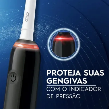 Escova Dental Elétrica Oral-B Pro Series 3 Recarregável e Refil