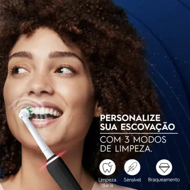 Escova Dental Elétrica Oral-B Pro Series 3 Recarregável e Refil