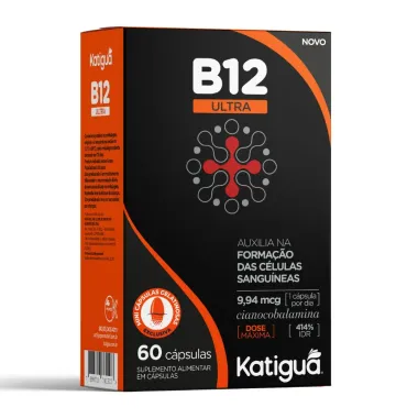 Vitamina B12 Ultra Katiguá 60 Cápsulas