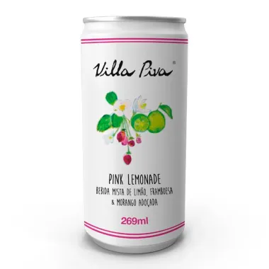 Suco de Pink Lemonade Villa Piva 269ml