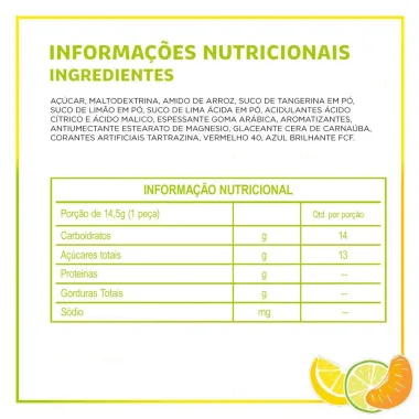 Pastilha Tic Tac Citrus Mix 14,5g