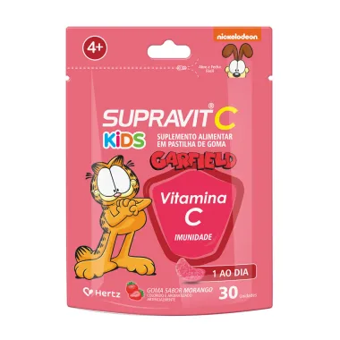 SUPRAVIT VIT C KIDS MORANG 30 GOMAS