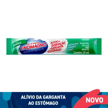 Leite de Magnésia EnoMagno Sabor Hortelã 10ml