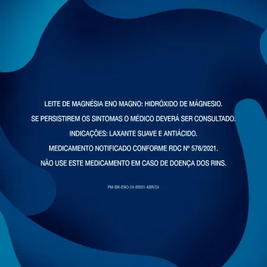 Leite de Magn&eacute;sia EnoMagno Sabor Tradicional 10ml
